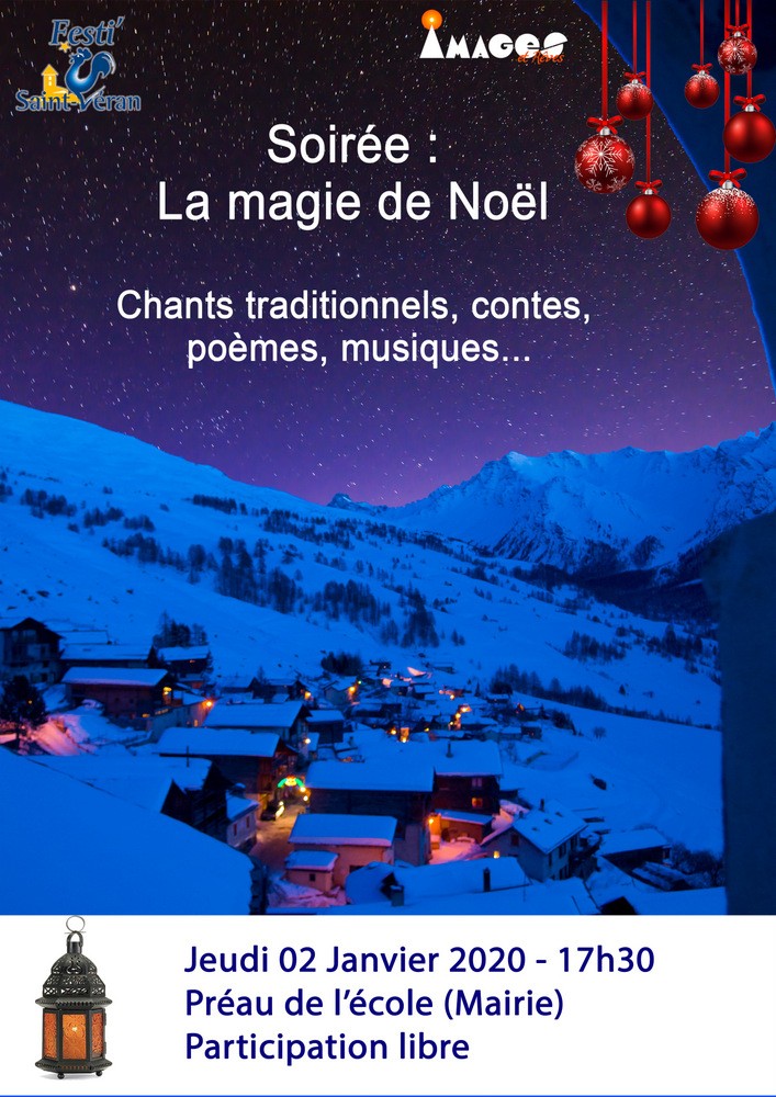 Affiche magie de noël